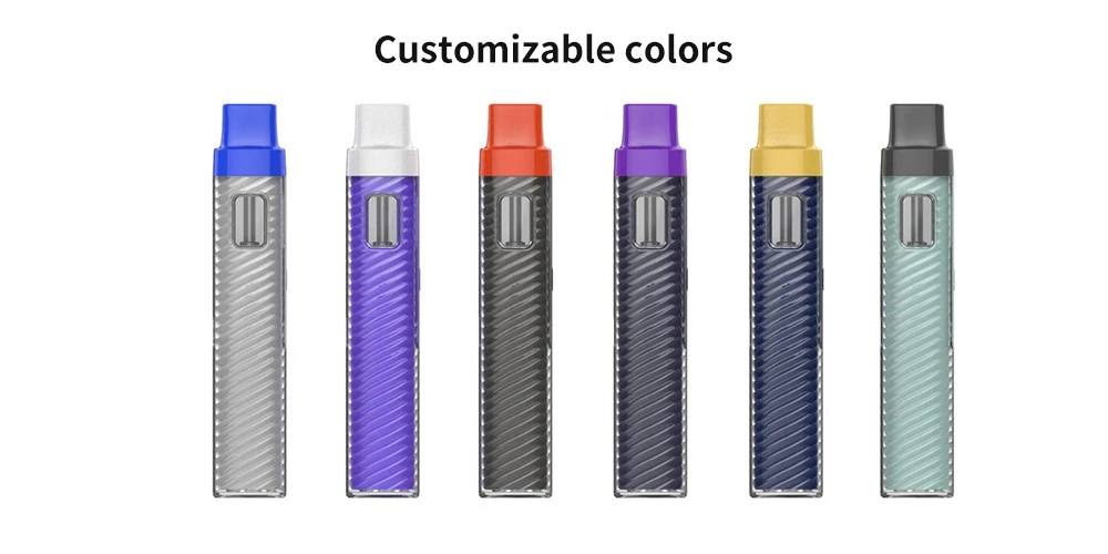 Two-color mold process cbd pen