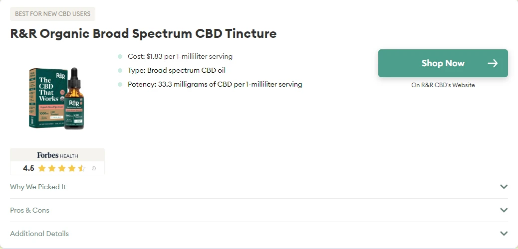 RR Organic Broad Spectrum CBD RR Organic Broad Spectrum CBD